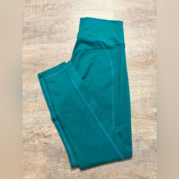 Turquoise Blue Fabletics Leggings - Picture 1 of 3